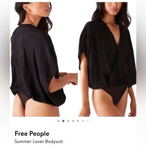 Free People Summer Love Bodysuit Size S